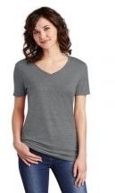 JERZEES ® Ladies Snow Heather Jersey V-Neck T-Shirt